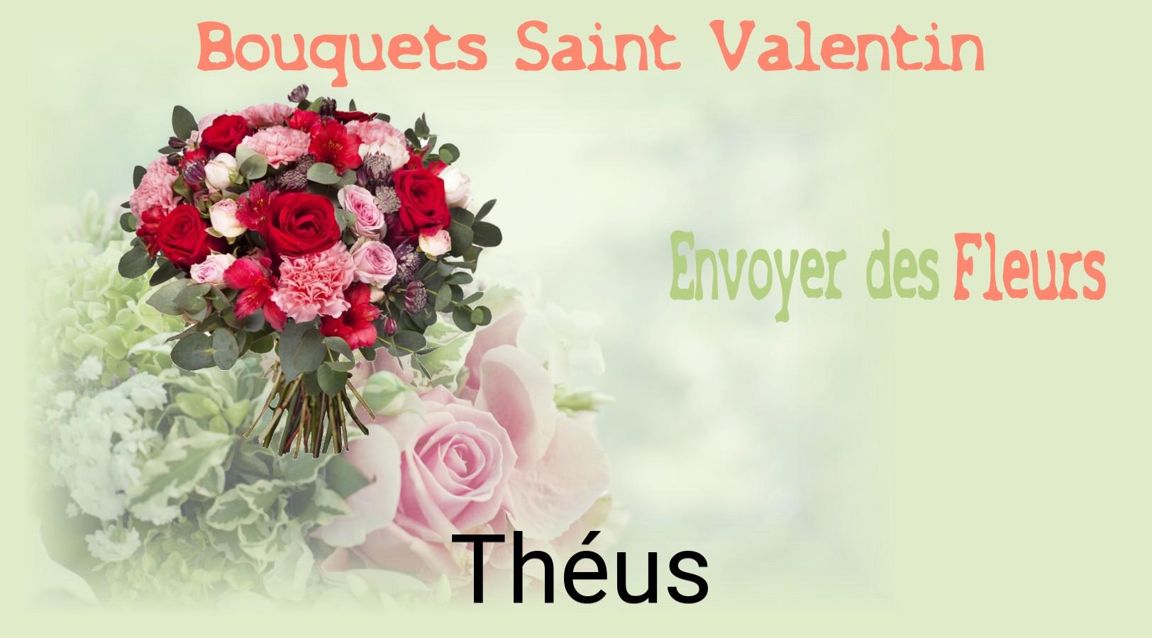 Roses de Saint-Valentin livrées à Théus
